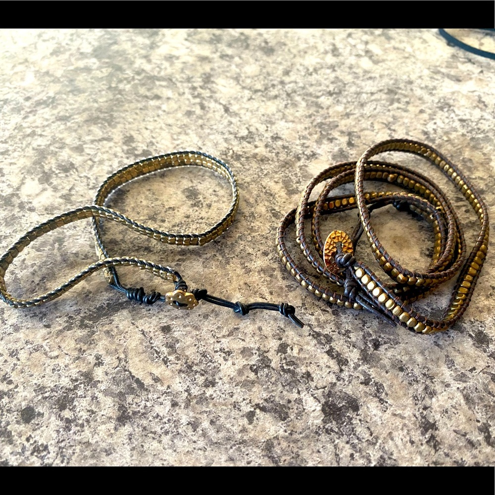 Wrap bracelets.